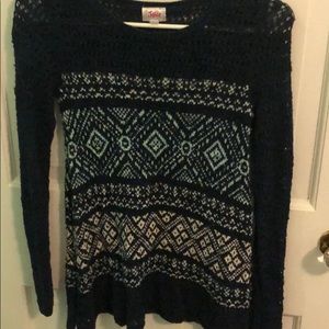Blue kids sweater